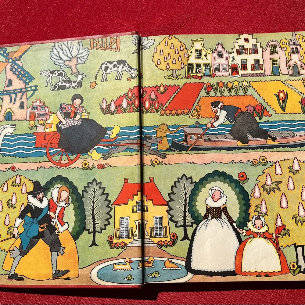 “Tales Told in Holland . . . My Travelship”. 1926 copyright, first edition. - Picture 3 of 3